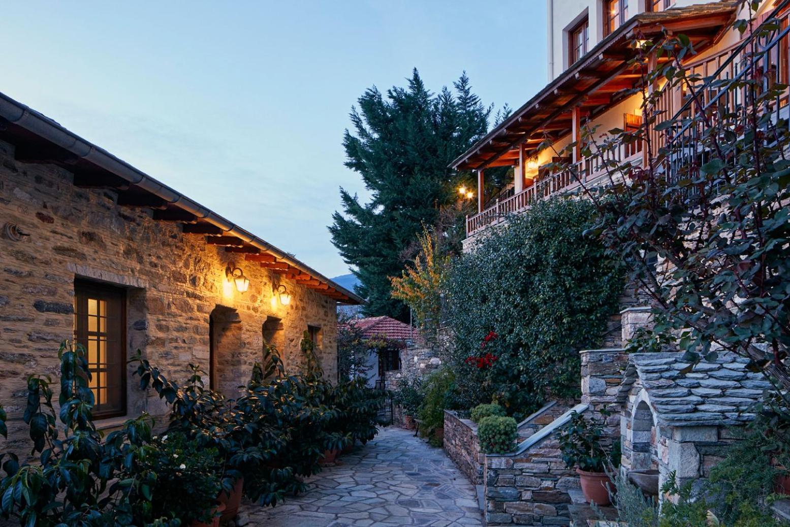 Hotel Dryades And Spa Agios Lavrentios Exterior foto